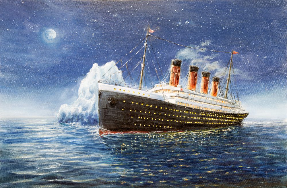 why the titanic sank
